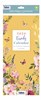 2026 Large Slim Spiral Bound Family Organiser Calendar 5 Columns - Flowers