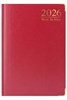 2026 A5 Week To View Hardback Diary with Metal Corners & Ribbon Marker - Red