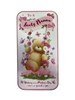 Nanna Mother's Day Card - Bear on Flower Swing with Glitter 9" x 4.75"