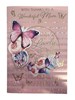 Mum Mother's Day Card - Butterflies and Flowers 9.75" x 6.75"