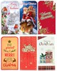 Pack Of 6 Christmas Money Wallet Gift Cards & Envelopes - Traditional