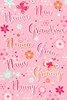 Nanna Nan Grandma Nannie Gran Nana Granny Nanny Birthday Card 9" x 6"