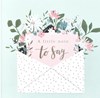 36 Multi Pack Thank You Cards & Envelopes - Floral - a little note to say