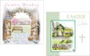 Pack of 8 Religious Blessings Easter Cards 2 Designs - Scenic Spring Church