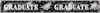 Black & Silver Graduation Foil Party Banner - Congratulations Graduate