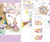 Pack of 12 Mixed Easter Cards 4 Designs - Animals Hot Cross Buns Eggs in Nest