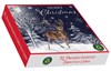 Box Of 12 Scenic Premium Inserted Christmas Cards - Stag in Forrest at Night