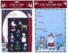 Father Christmas Wish List Pack of 2 Letters To Santa & 2 Reply's From Santa
