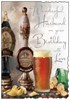 Jonny Javelin Husband Birthday Card - Beer Taps, Pint Glass & Crisps 9" x 6.25"