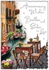 Jonny Javelin Brother & Sister-in-Law Anniversary Card - Gondola's 9x6.25"