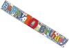 Age 10 Unisex Muticoloured Foil Party Banner - 10th Birthday - Boy or Girl
