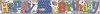 Age 5 Silver Foil Boy Party Banner - Multicoloured Writing - Happy 5th Birthday