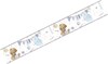 New Baby Blue & Silver Foil Party Banner - Brown Bear and Blue Bunting
