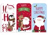 Pack Of 3 Christmas Money Wallet Gift Cards & Envelopes - Cute Santa Designs