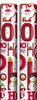 8m (2 x 4m) Cute Christmas Gift Wrap Paper Roll - Santa Snoman Ho Ho Ho