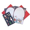 Pack of 2 x Letter to Santa Wish List with Stickers and Envelopes