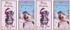 Pack of 4 Christmas Money Wallet Gift Cards & Envelopes - Dog Guinea Pig & Foil