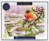 Box of 20 Scenic Christmas Cards - 2 Designs - Robin on Holly Branch