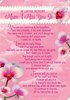 Loving Memory Graveside Memorial Card 6.5x4.75" - Mum I Miss You So