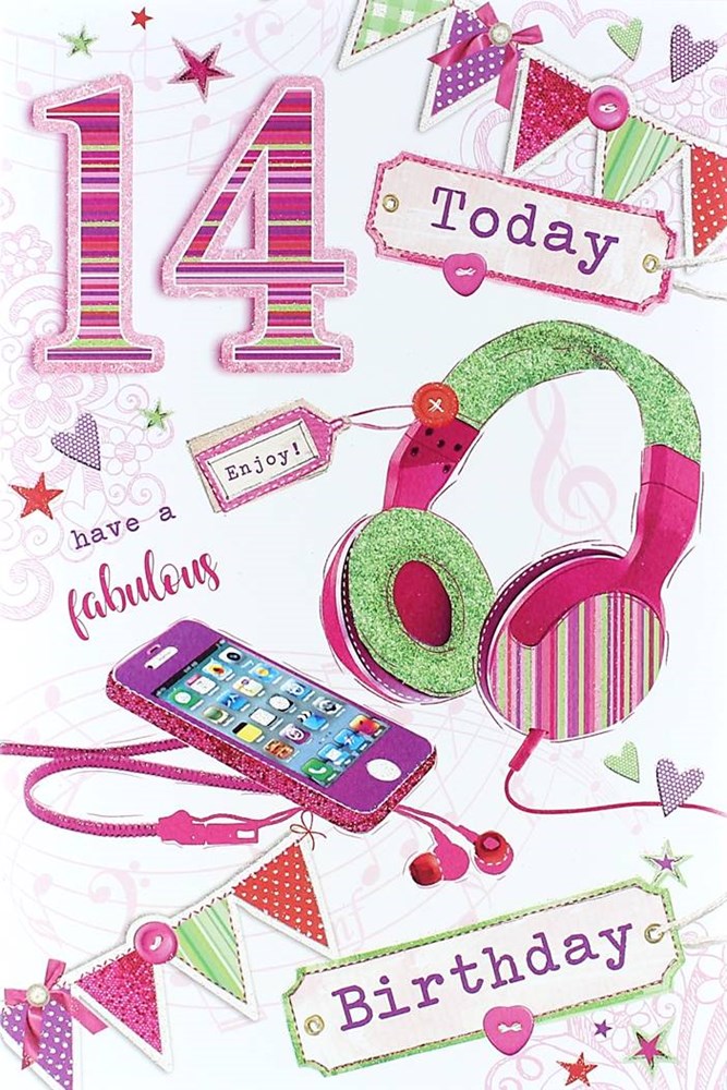 Congratulations on Lilian's 14th birthday ! We wish to be beautiful, kind, sweet