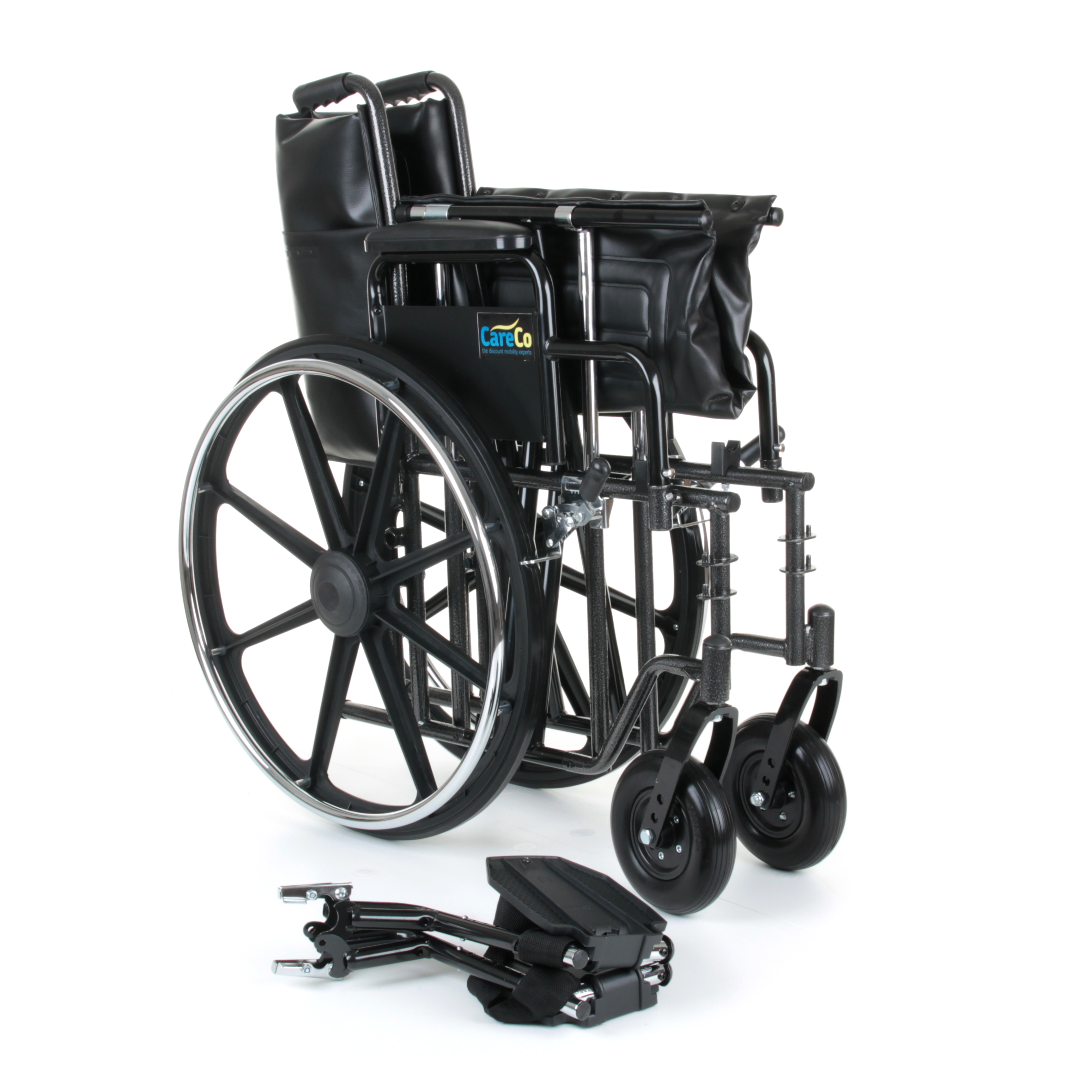NEW CareCo Explorer Heavy Duty Self Propelled Wheelchair. 5056059101507