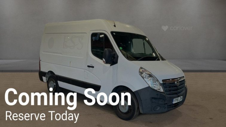 2018 Vauxhall Movano