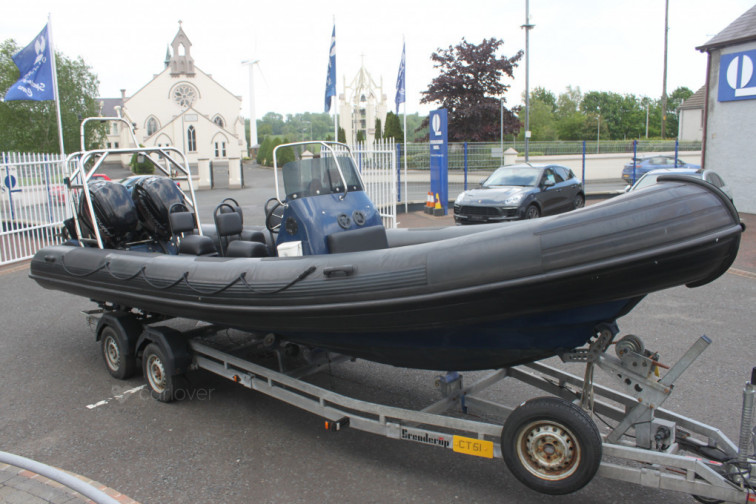 2000 Humber Ocean Pro RIB Boat