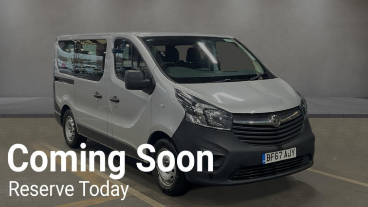 2017 Vauxhall Vivaro combi