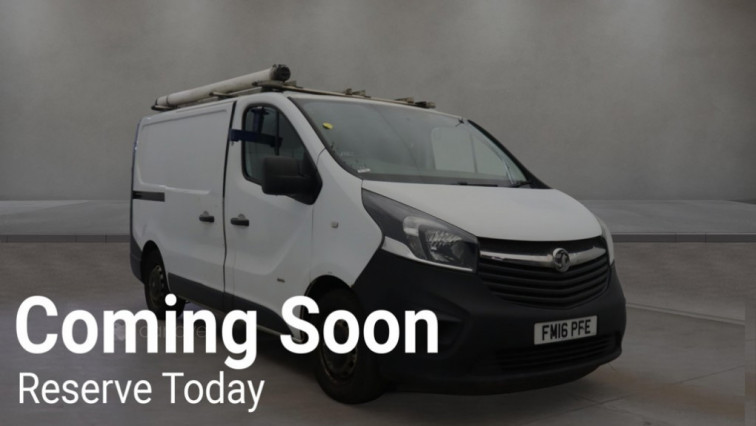 2016 Vauxhall Vivaro
