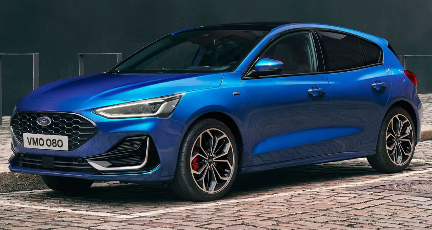 Ford Focus azul