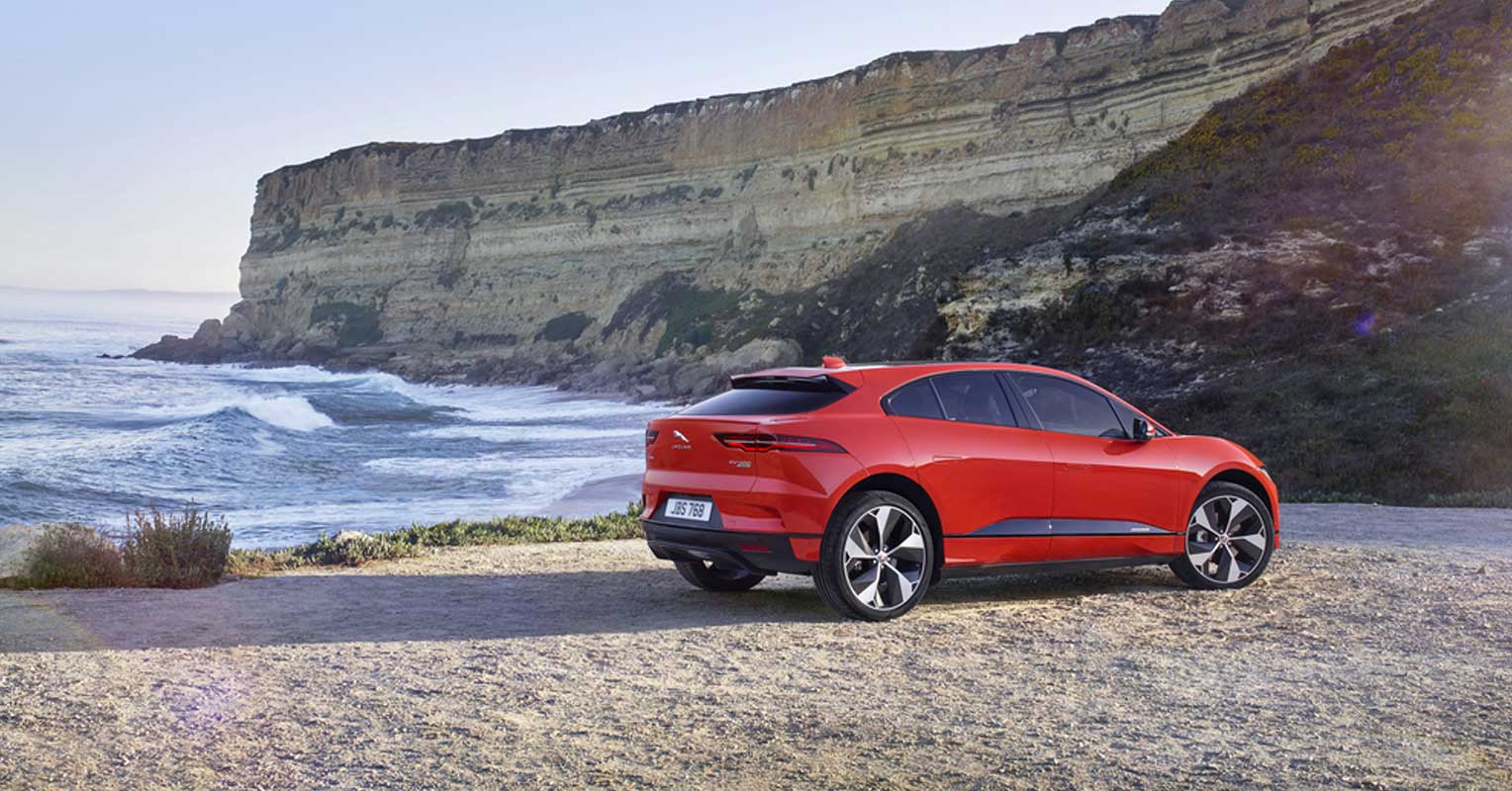 Jaguar I-Pace trasera