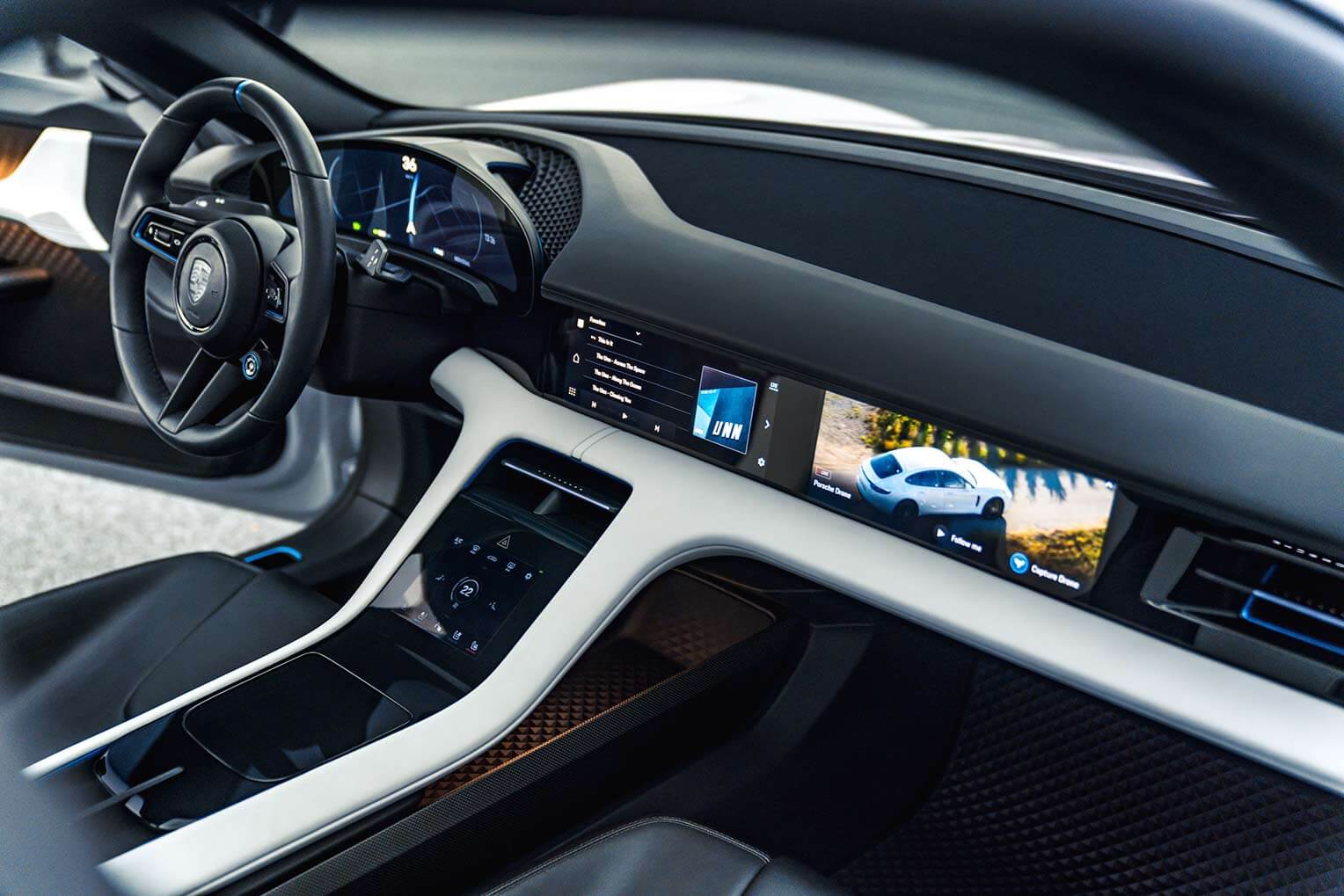 Porsche Mission E Cross Turismo Interior