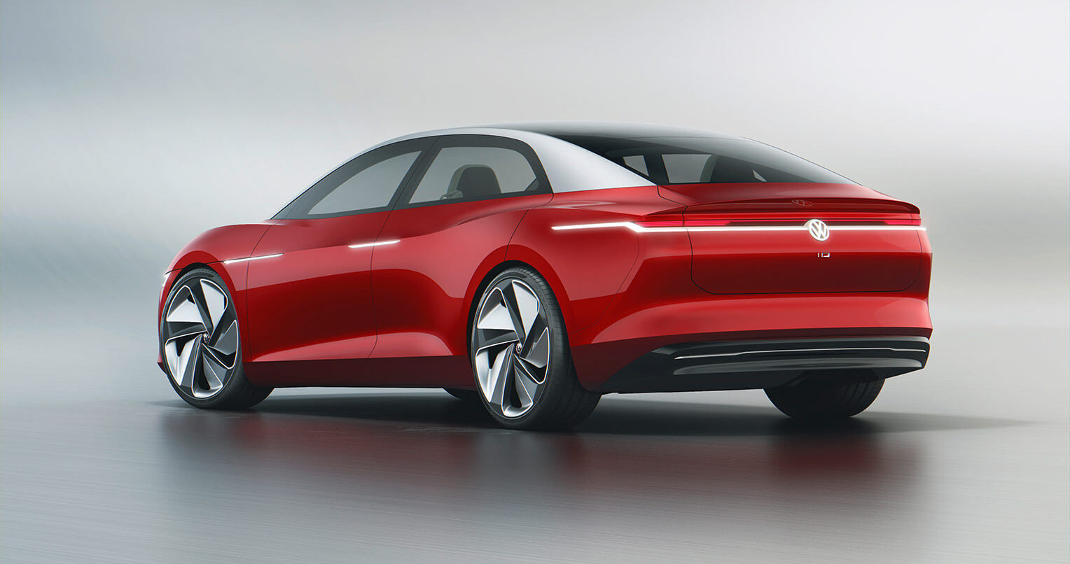 Volkswagen I.D. Vizzion trasera