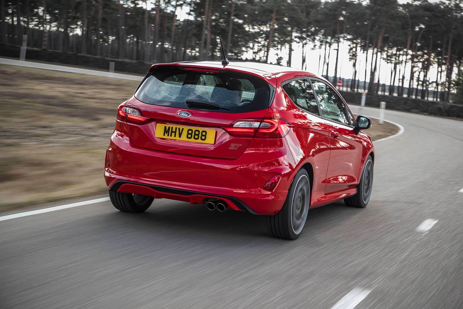 Ford Fiesta ST 2018 trasera