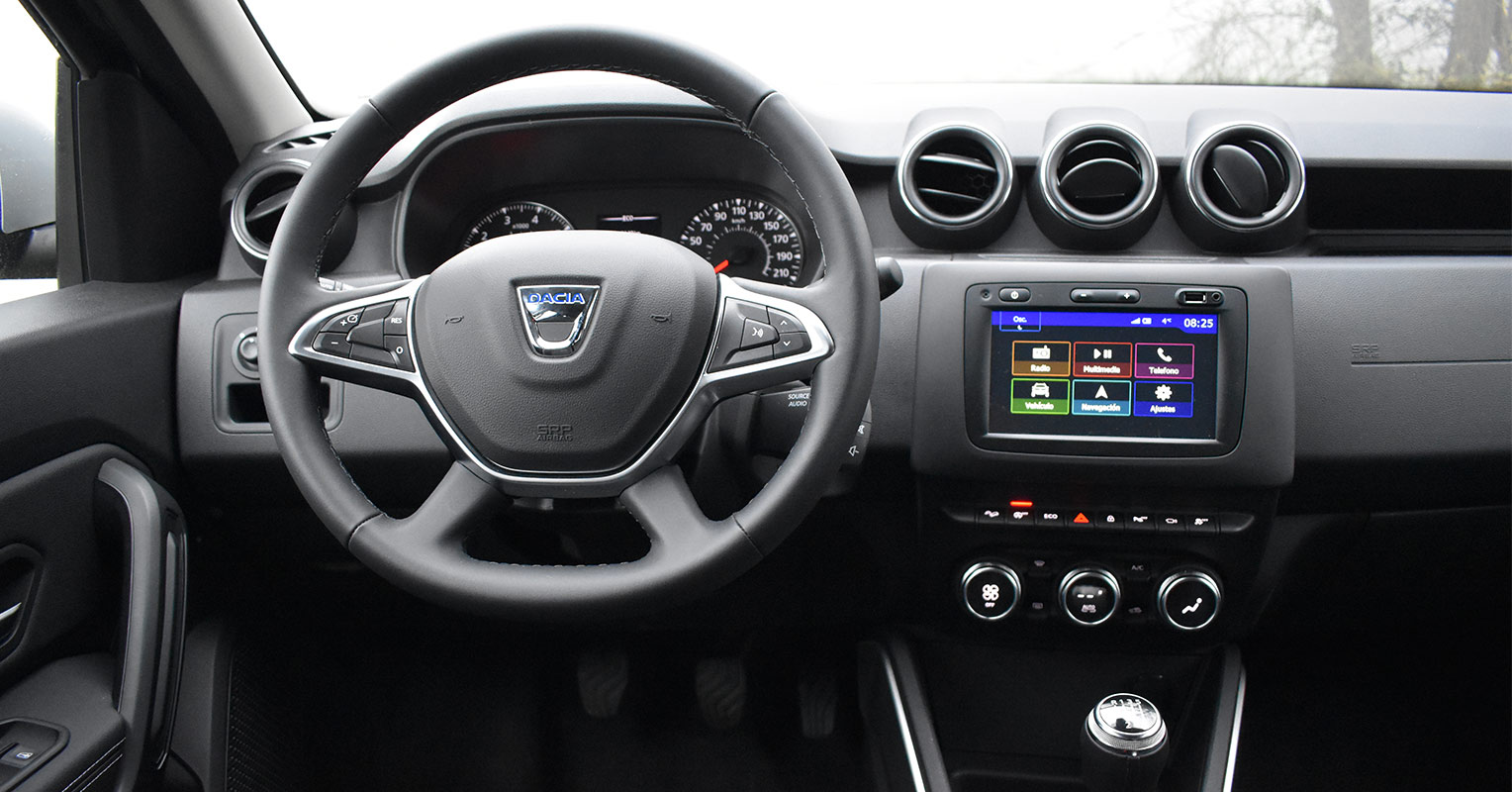 Interior del Dacia Duster 2018