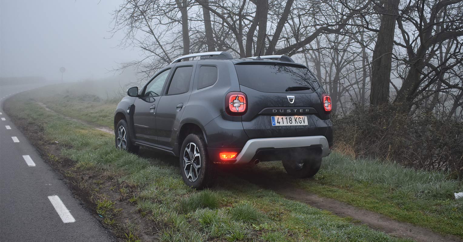 Trasera del Dacia Duster 2018