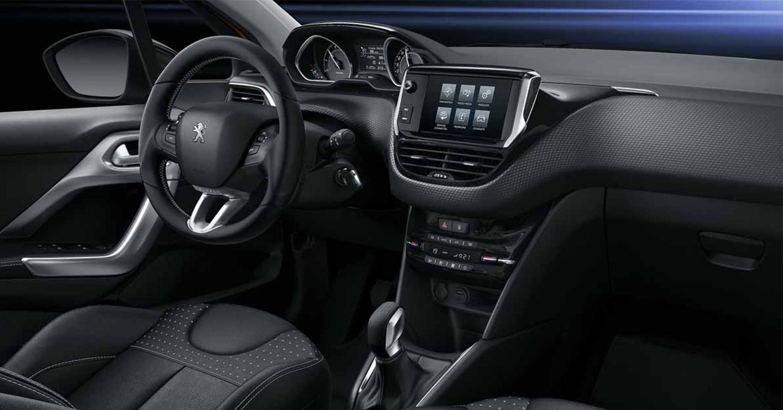 Interior del Peugeot 208 2018