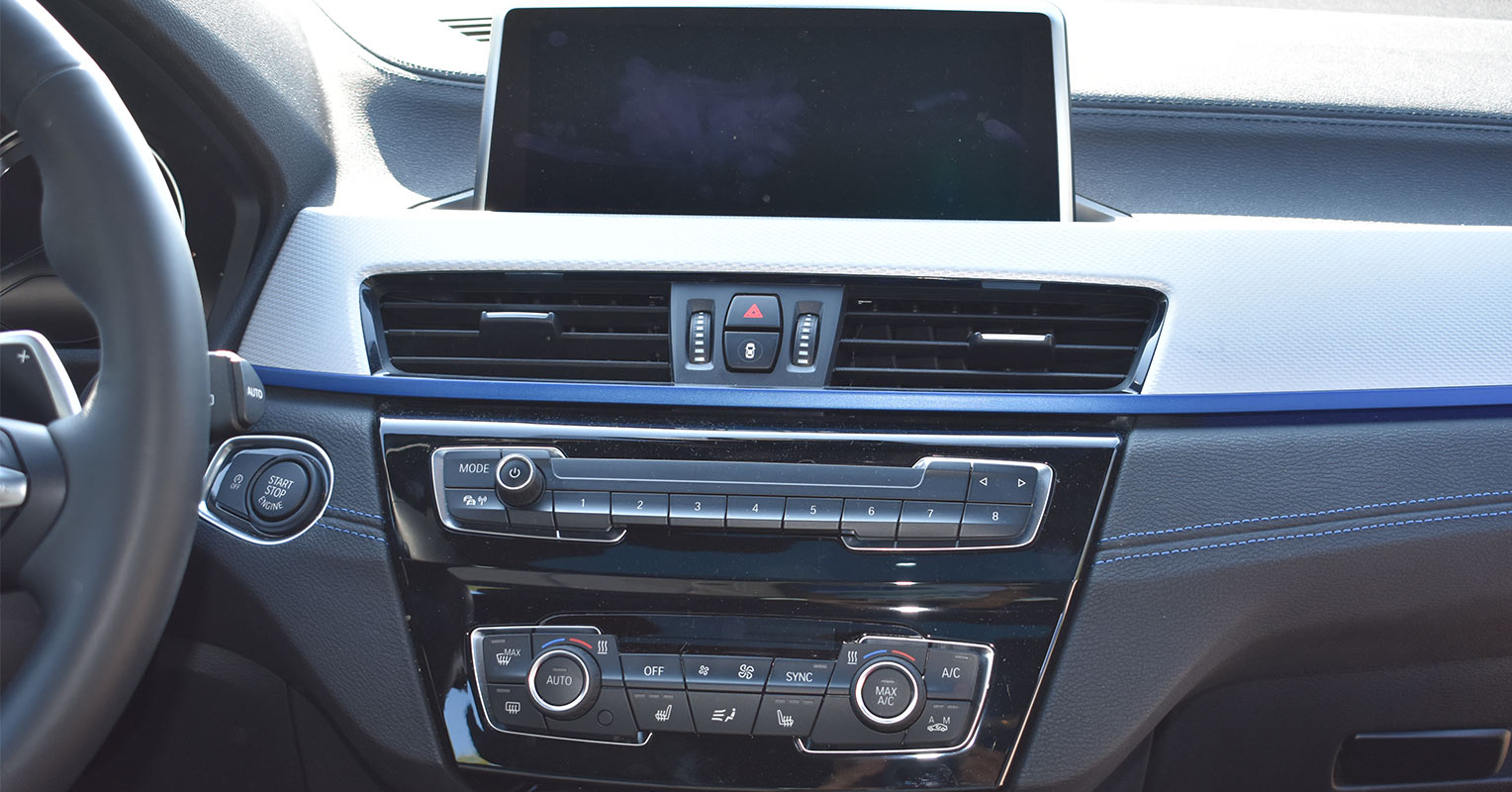 Consola central del BMW X2