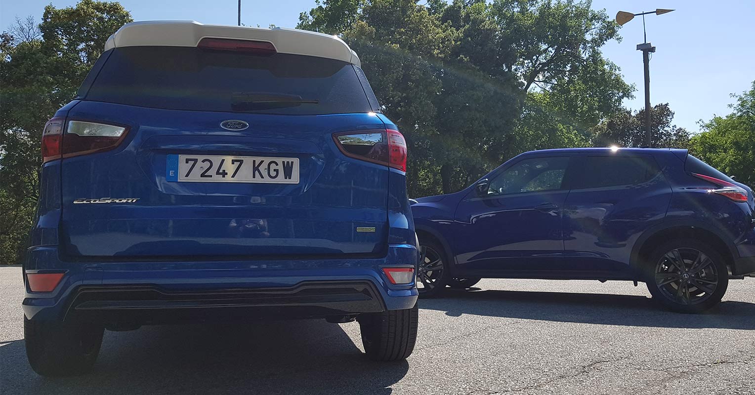 Trasera del Ford EcoSport 2018
