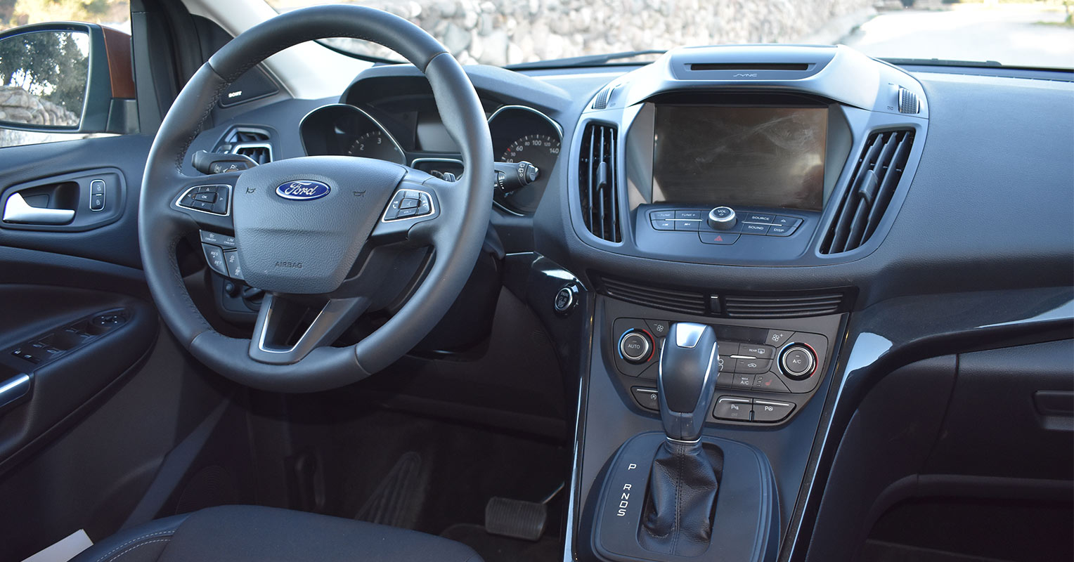 Interior del Ford Kuga 2018