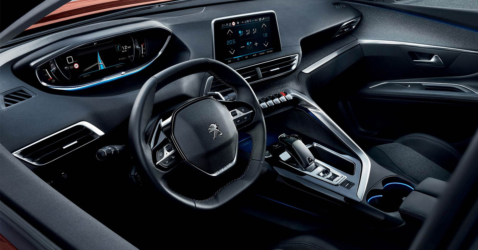 Interior del Peugeot 3008