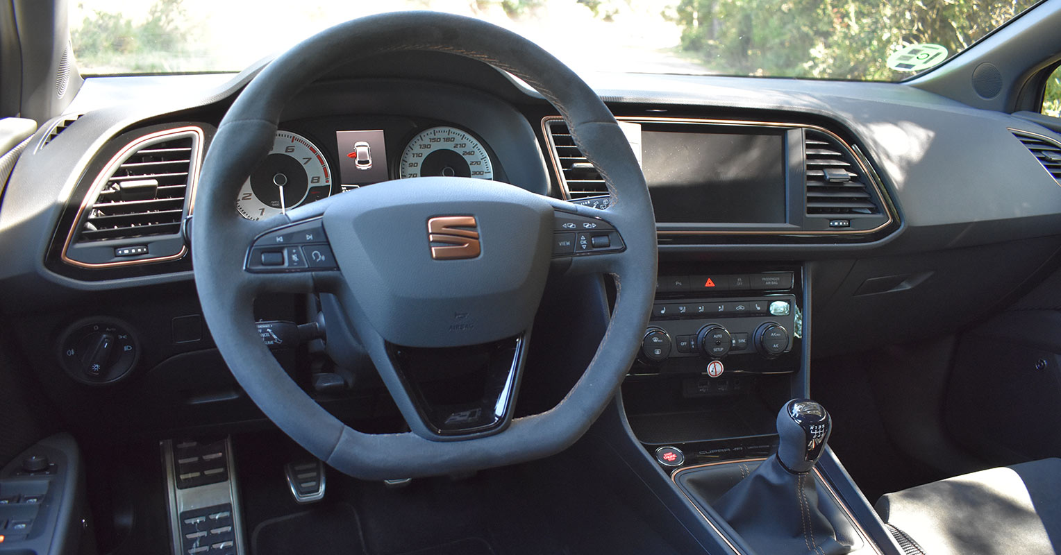Interior del SEAT León Cupra R 2018