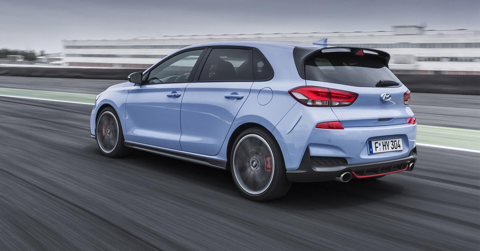 Trasera del Hyundai i30
