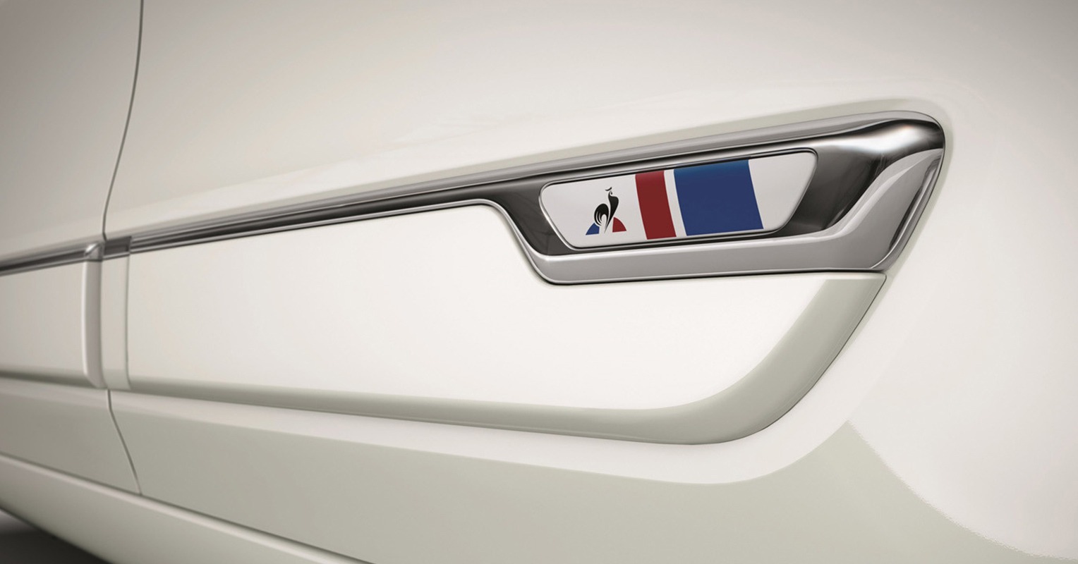 Logo del Renault Twingo Le Coq Sportif