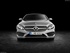 מרצדס C-class 2014 - 2016 קופה  - צבע אפור  - חזית קדמית