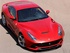 פרארי F12 ברלינטה 2015 - 2016 קופה  -  אדום  - מבט ציפור קדמי
