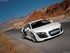 אאודי R8 2008 - 2014 קופה  -  שנהב לבן  - מבט מלפנים