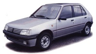 פיג'ו 205 1987 - 1999 יד שנייה