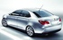 MG 550 2010 - 2011 סדאן  -  שנהב לבן  - מבט מאחור