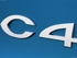 סיטרואן C4 פיקאסו 2007 - 2014 מיני ואן  -  כחול  - סמל אחורי